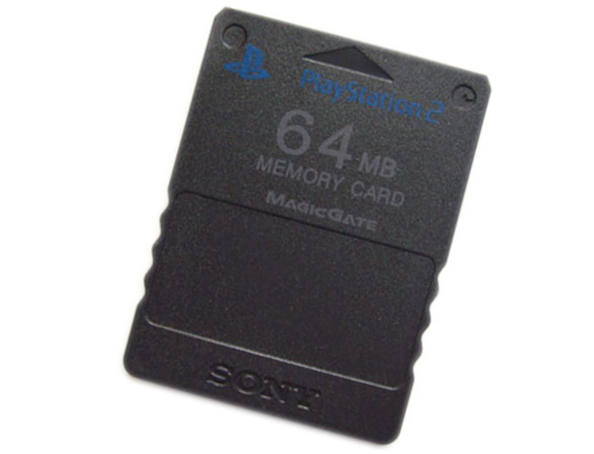 Originele Playstation 2 Memory Card - Black (64MB)