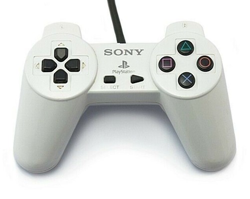 Sony Analog Playstation 1 Controller - White