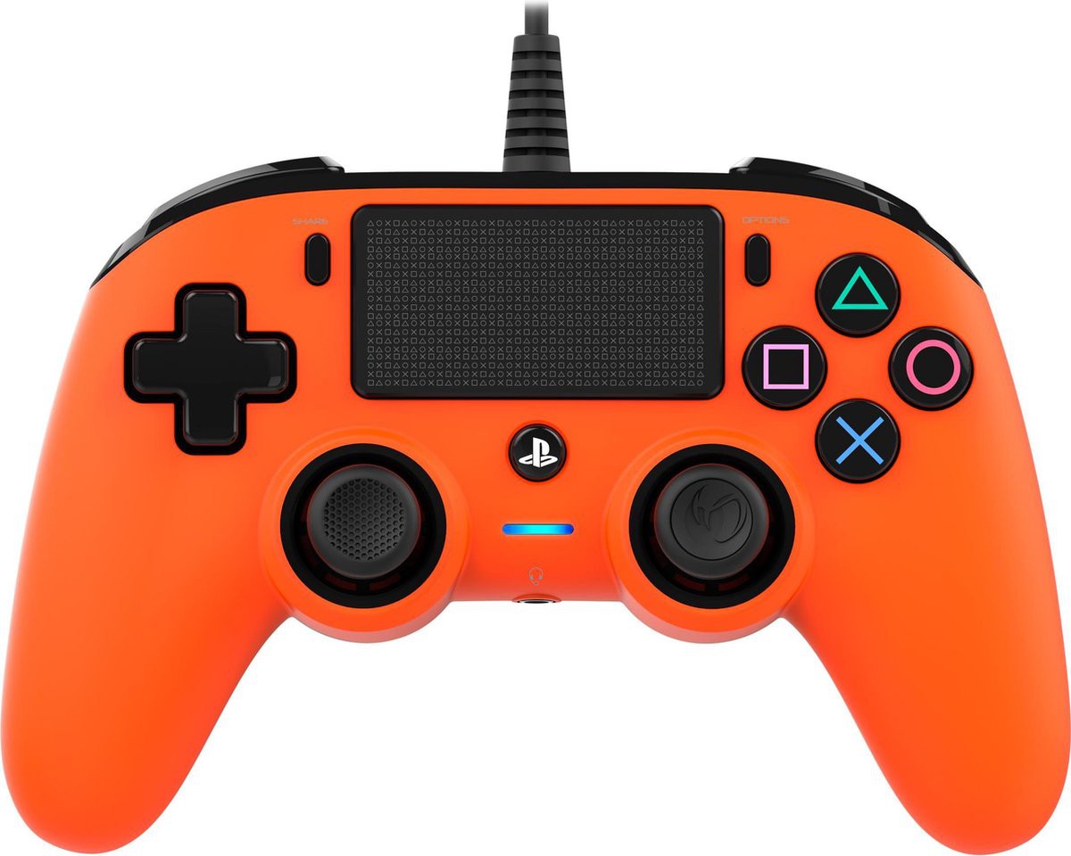 Nacon Compact Controller Wired - Oranje