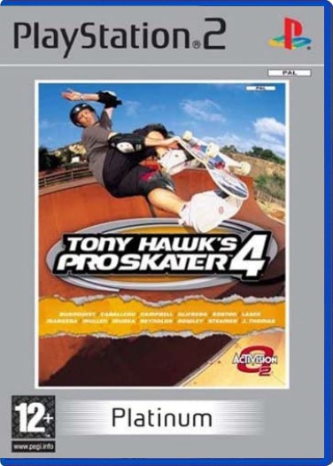 Tony Hawk's Pro Skater 4 (Platinum)
