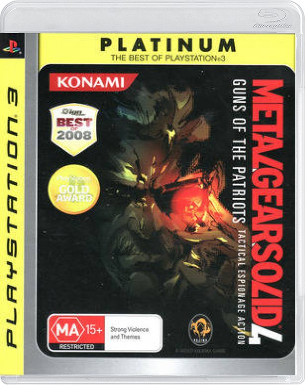 Metal Gear Solid 4: Guns of the Patriots (Platinum)