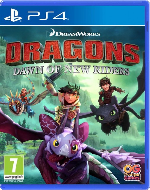 Dreamworks Dragons Dawn of New Riders
