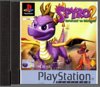 Spyro 2 Gateway to Glimmer (Platinum) (French)