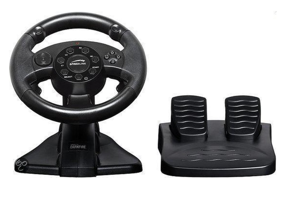 Darkfire Racing Wheel Stuurtje - Playstation 3