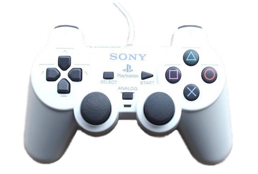 Sony DualShock PlayStation 1 Controller - White
