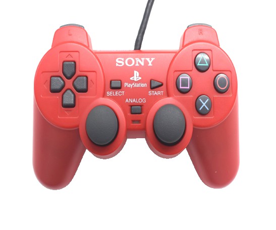 Sony Dual Shock Playstation 2 Controller - Red