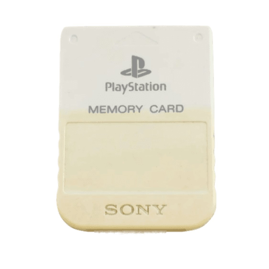 Originele Sony PlayStation 1 Memory Card - White