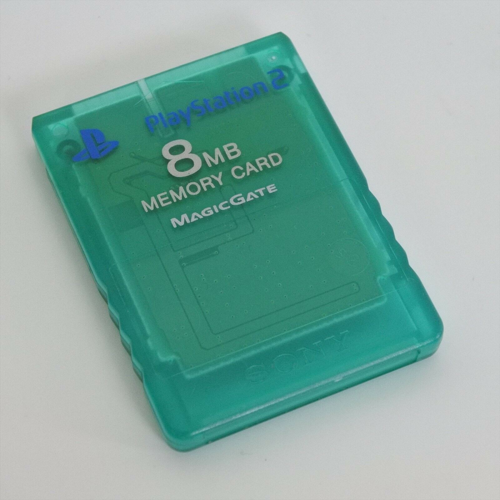 Originele Playstation 2 Memory Card - Crystal Green (8MB)