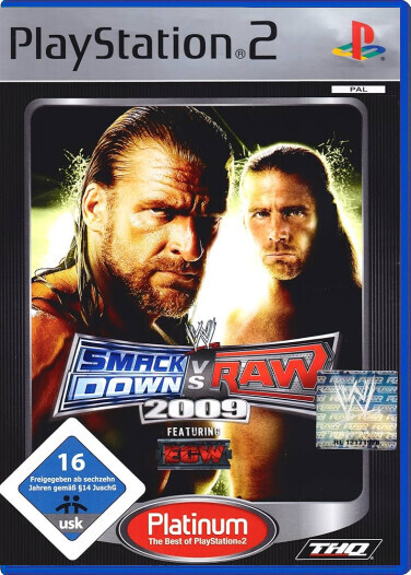 WWE SmackDown vs. Raw 2009 (Platinum) (French)