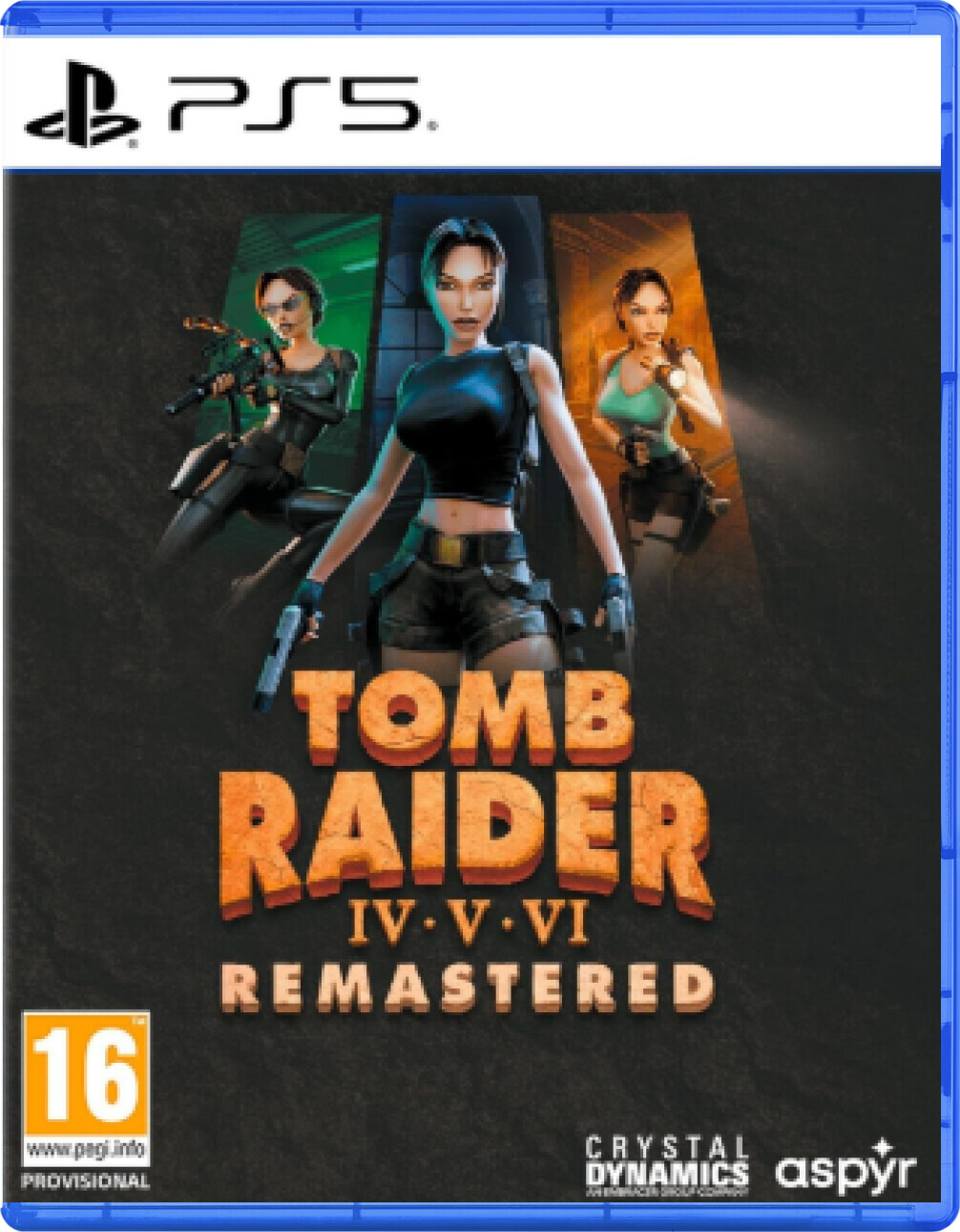 Tomb Raider IV - V - VI Remasterd (Spanish)