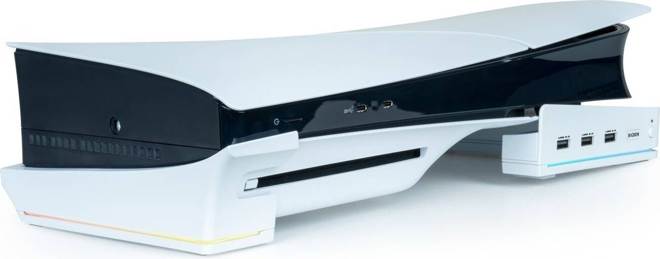 Nacon Horizontal RGB Console Stand & Charging Station voor PS5 Slim